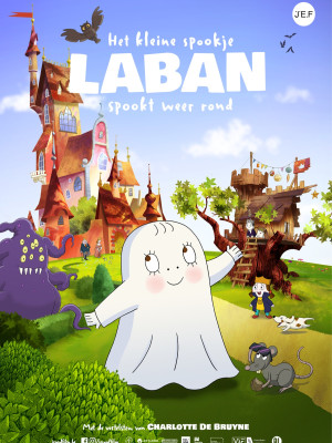 Het kleine spookje Laban spookt weer rond
